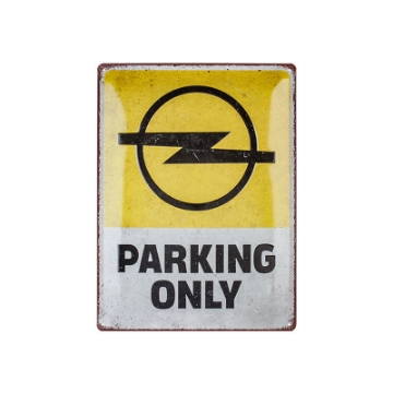 Image de Plaque en tôle, Parking Only