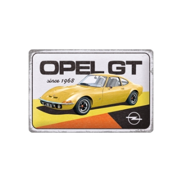 Image de Plaque en tôle, Opel GT since 1968